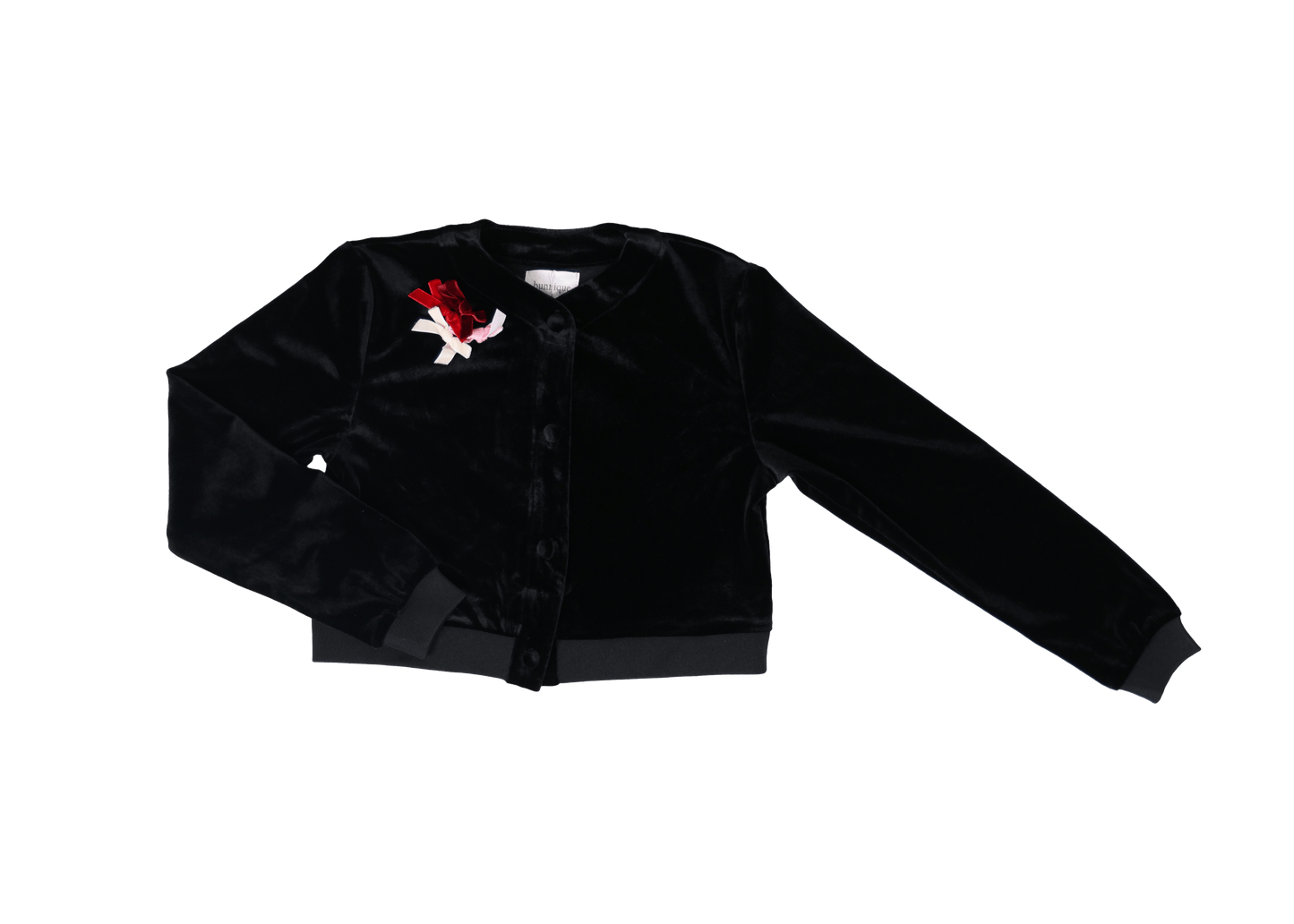 Black Velvet Girls Sweater