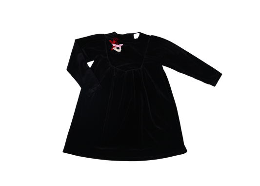 Black Velvet Dress