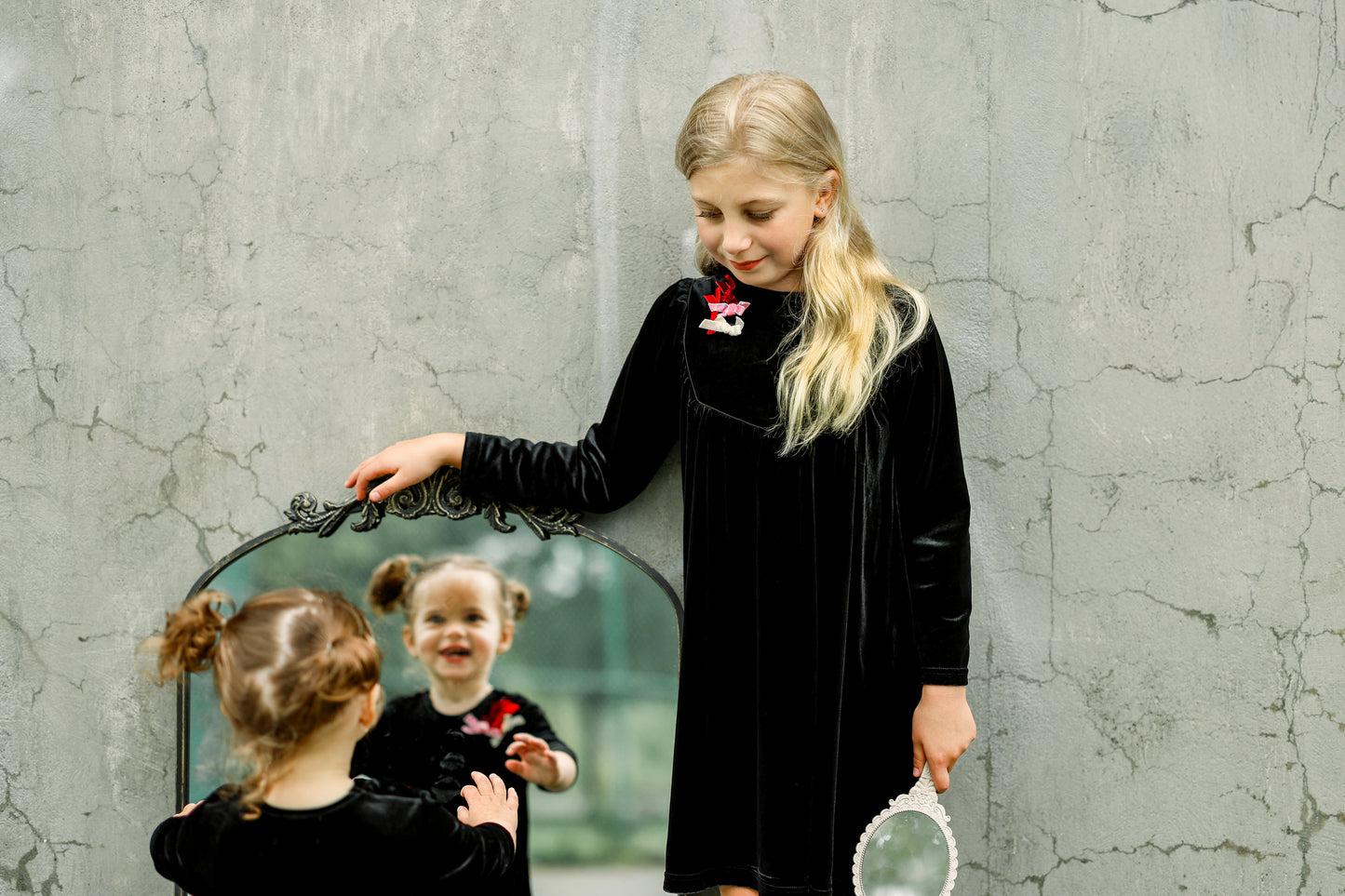 Black Velvet Dress