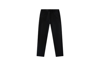 Boys Black Wool Pants