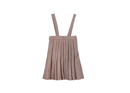 Herringbone Suspender Skirt